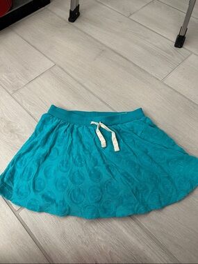 Old Navy Casual Teal Terry Drawstring Skirt.  NWOT. Size L (10-12)